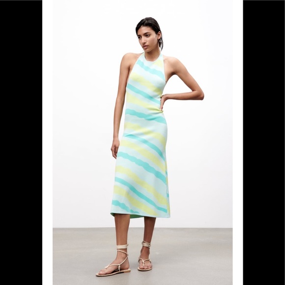 Zara | Dresses | Zara Jacquard Knit Dress | Poshmark